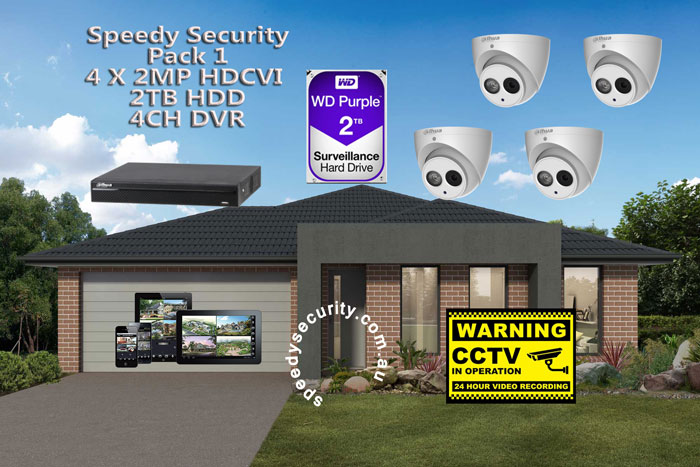 Speedy Security CCTV Packages